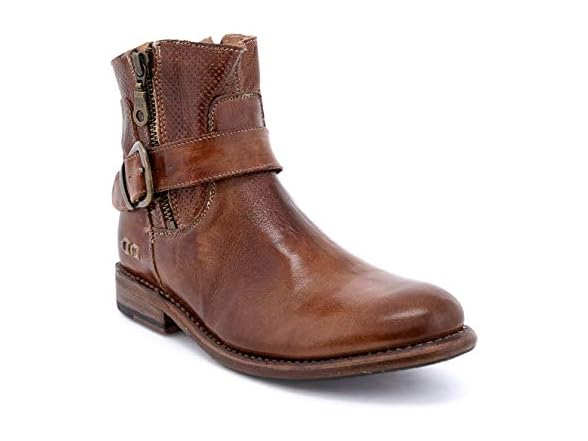 Bed|Stu Becca Tan Rustic Leather
