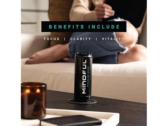 12PK Mindful Sparkling Water by Shawn Ryan