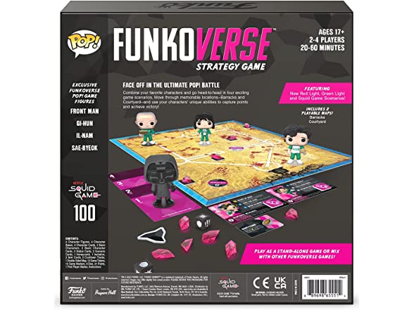 Funko Pop/ Funkoverse Board Game Expansion - Squid Game Jun-Ho Masked