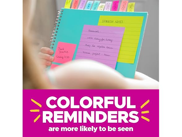 Post-it Post-it Super Sticky Lined Notes, 6