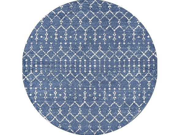 JONATHAN Y Boho Vintage Diamond Rug 5ft