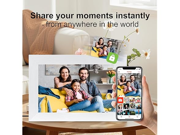 Smart WiFi Digital Photo Frame | 10.1in