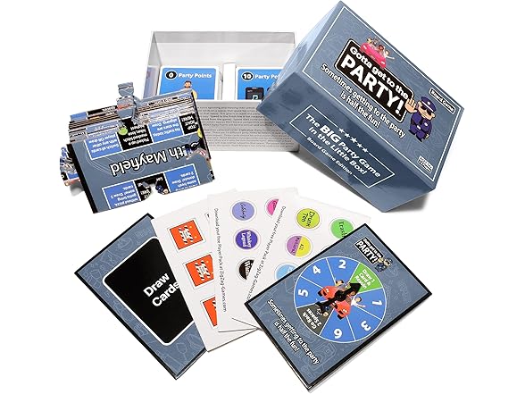 Gotta Get to The Party! Exciting Board Game