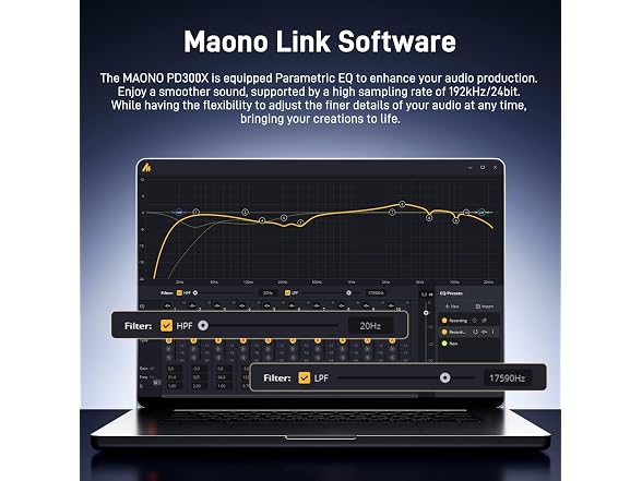 MAONO Dynamic XLR/USB Podcast Mic