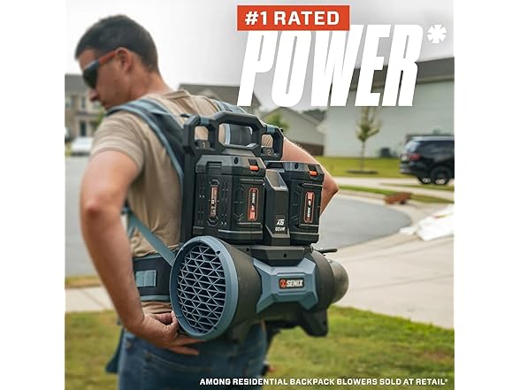60V Backpack Leaf Blower