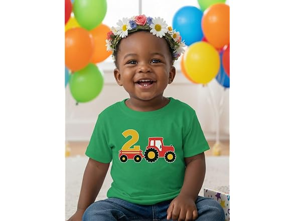Tstars Boys (18 MOS) Farm Tractor 2nd Shirt