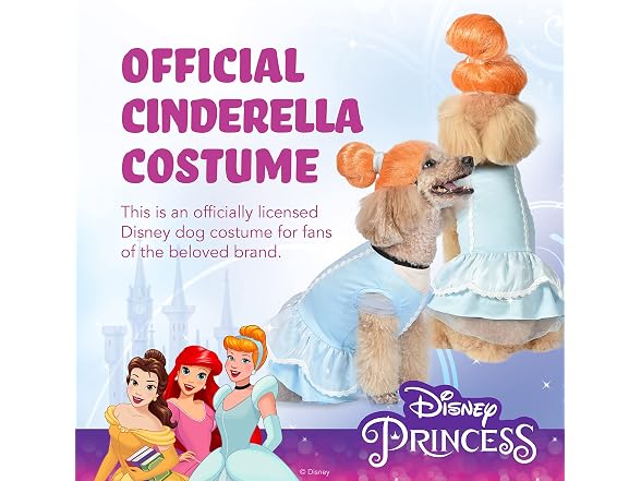 Disney for Pets Halloween Princess Cinderella