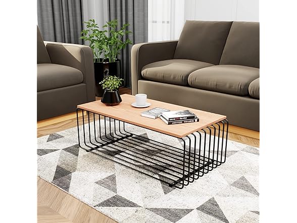 LeisureMod Walden Coffee Table