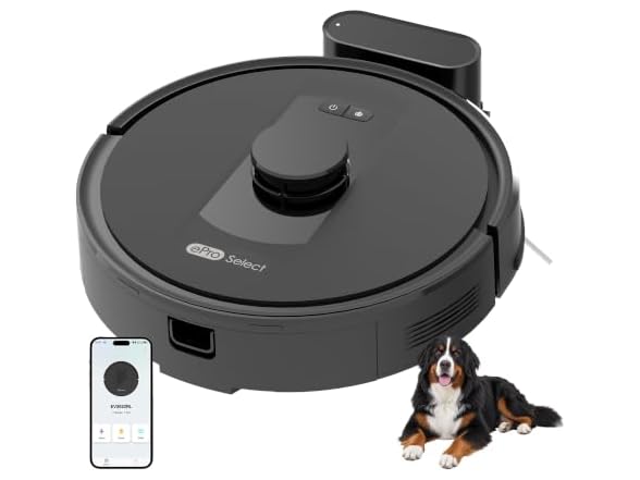 EPROSELECT EV3620 Robot Vacuum and Mop
