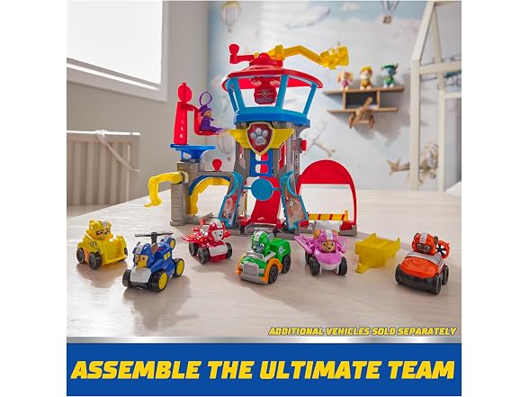 Paw Patrol: Air Rescue Pup Squad Adventure Bay Airport Playset