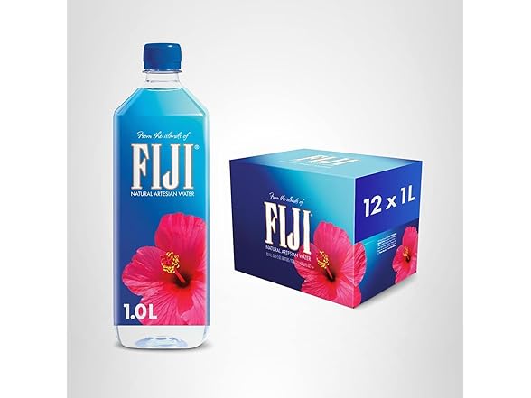 FIJI Artesian Water 12 Pack, 33.8 Fl Ounce