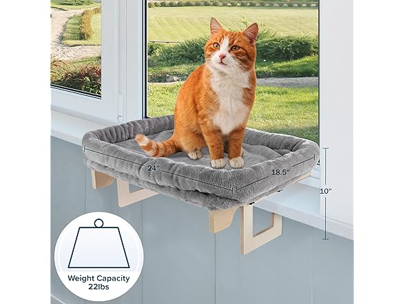 Cat Bed for Window Sill - Cat Window Per