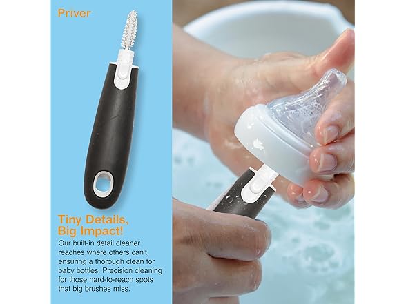 Priver - Baby Bottle Brush 2 Pack Set