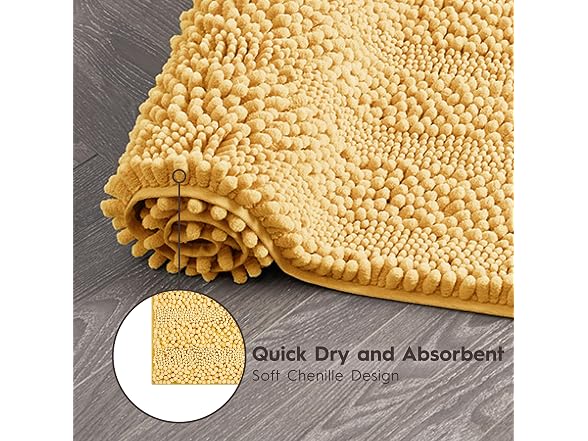 Laura Ashley – Astor Chenille Bath Mats