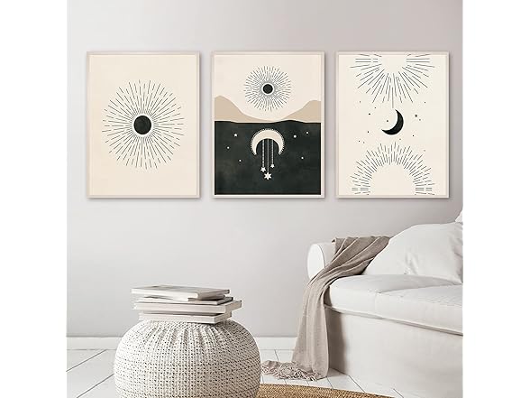 PUYIQARE Abstract Line Wall Art Print
