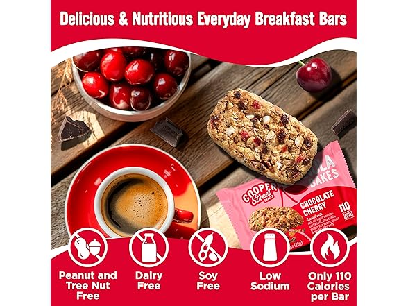 12PK Cooper Street Granola Bakes - Chocolate Cherry