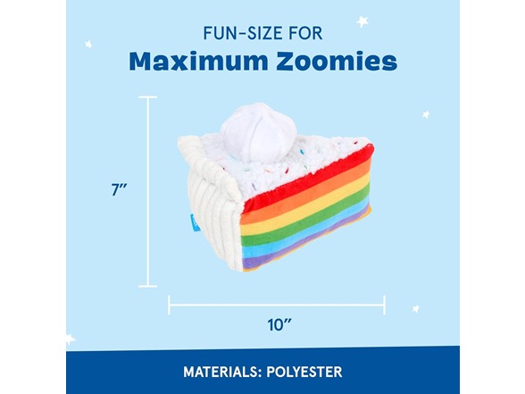 Barkbox Peace of Cake Dog Toy