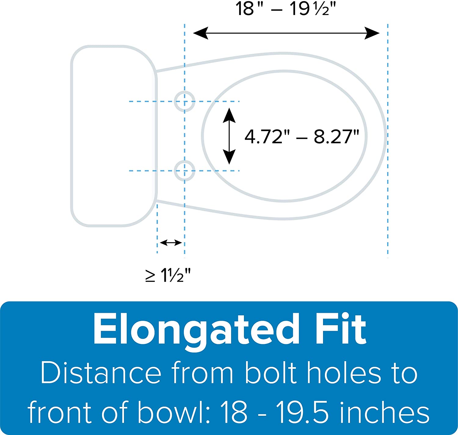 Brondell LE89 Bidet Seat with Dryer & Side Control - Gallery 14