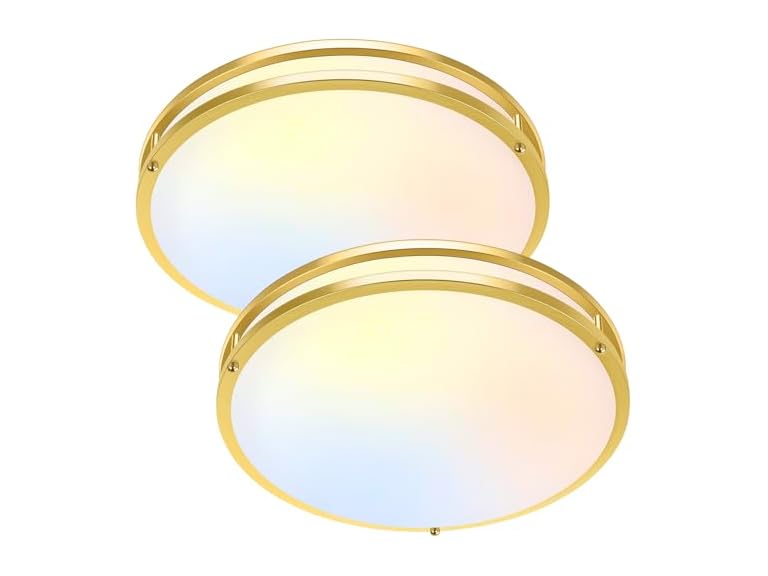Brightever KN0001 LED Ceiling Lights 16inch Gold