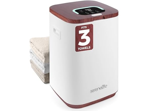 SereneLife Towel Warmer - 23L Capacity