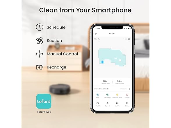 Robot Vacuum Cleaner Gray