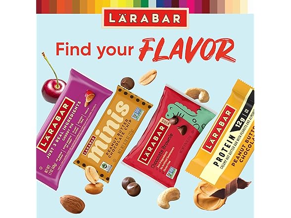 18CT Larabar Lemon Bar Fruit and Nut Bars 28.8 oz.