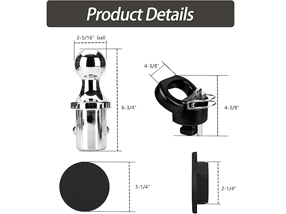 Gooseneck Hitch Kit Press Push Model