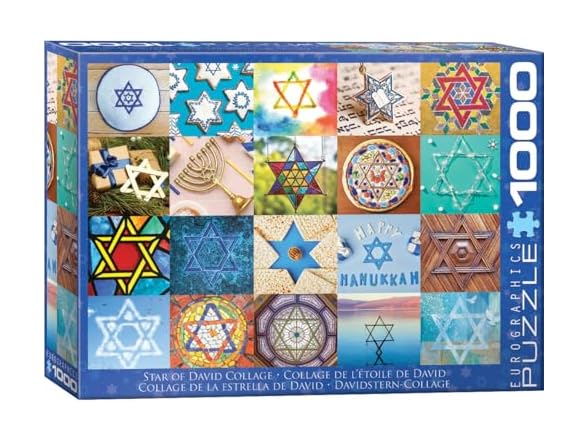 Star of David Collage Puzzle