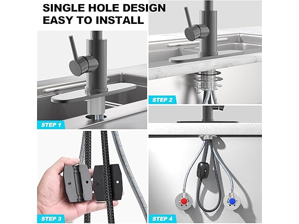 AVSIILE Waterfall Kitchen Faucets