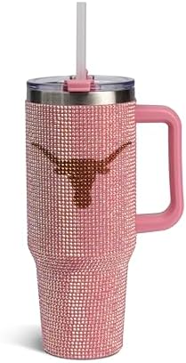 Memory Company NCAA Pink Bling Game Day Drinking Tumbler