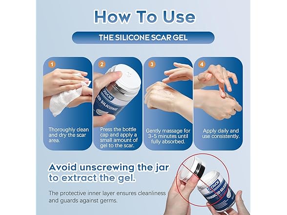 Glowor Advanced Silicone Scar Gel