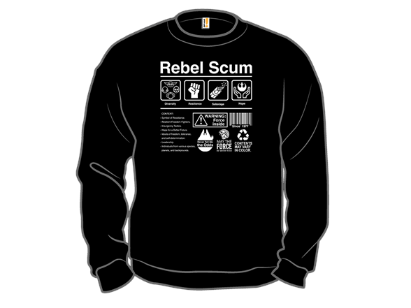Rebel Scum Label