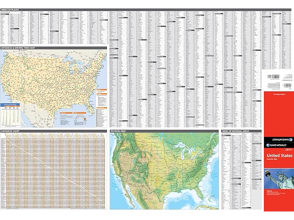 Rand McNally Folded Map: United States Map