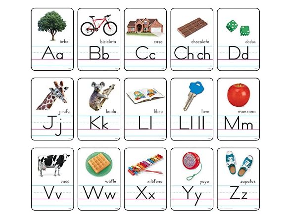 Abecedario Manuscrito Bulletin Board Set