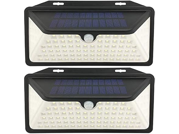 WBM Smart Solar Outdoor Lights(2pack)