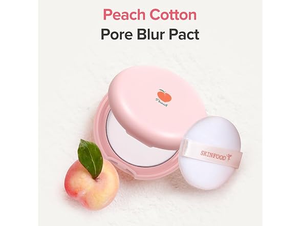 SKINFOOD Peach Cotton Pore Blur Pact
