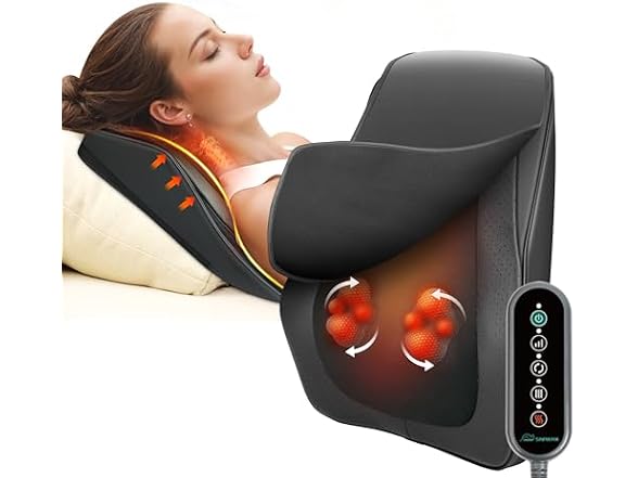 4D Shiatsu Neck & Back Massager