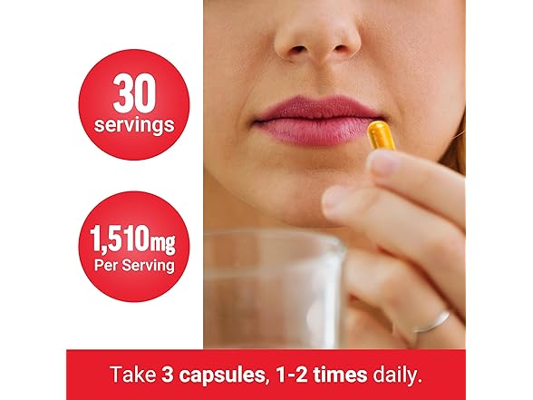 FORCE FACTOR Turmeric & BioPerine Joint Support 90ct