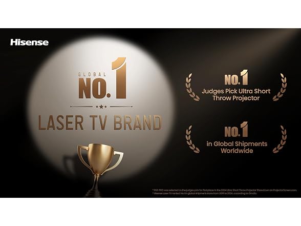 Hisense PL2 Ultra Short Throw Home Theater Projector