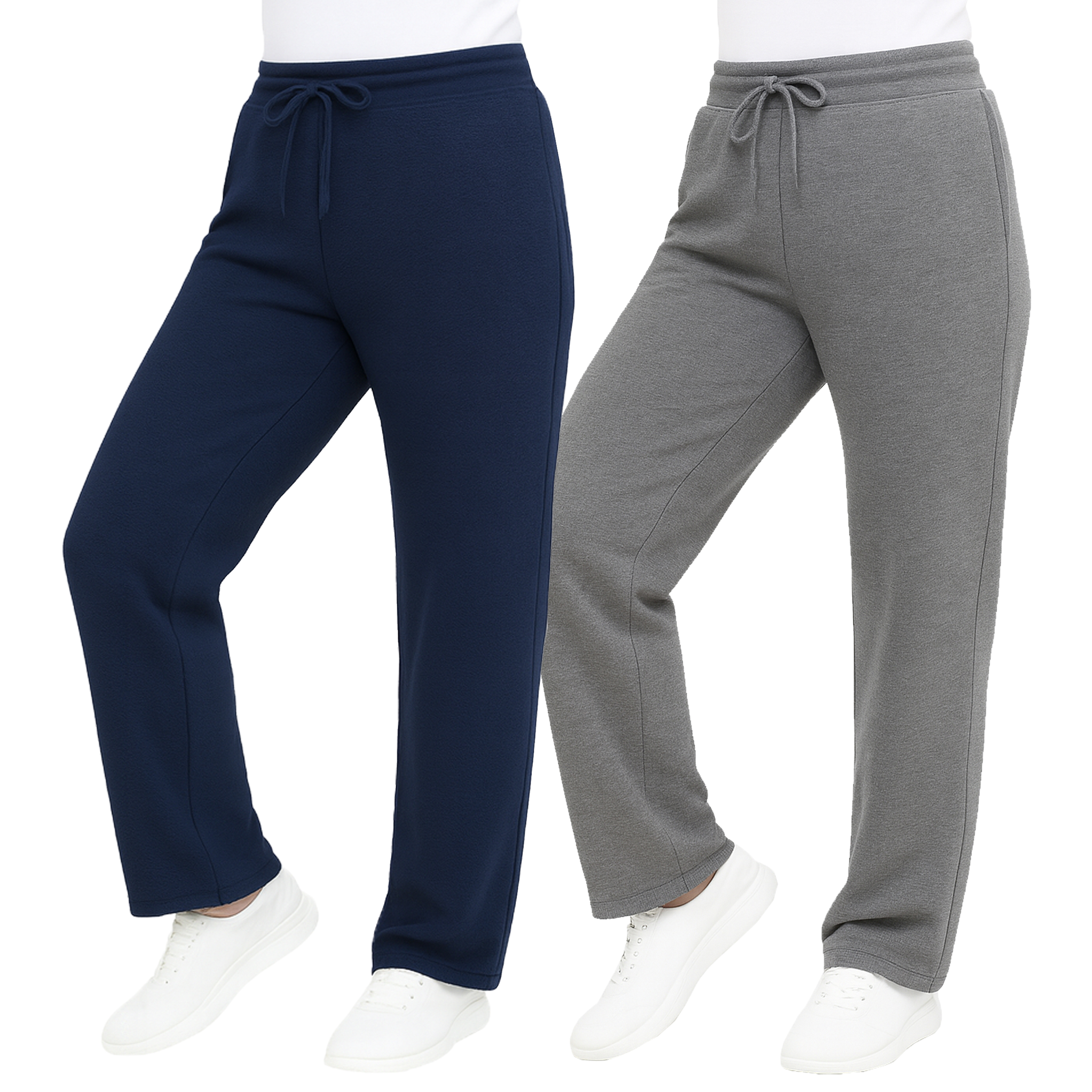 Womens Heavyweight Loose Fit Sweatpants - Gallery 28
