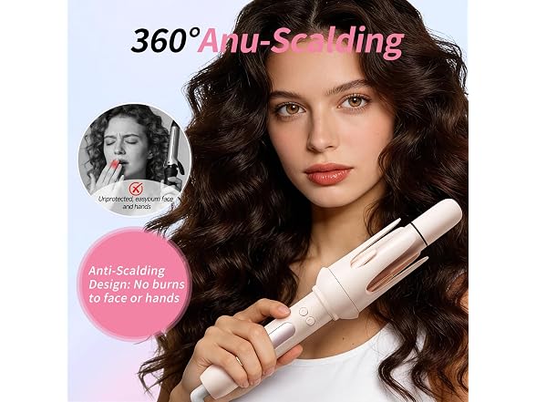 3 In 1 Automatic Hair Curler Set