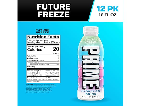 PRIME Hydration FUTURE FREEZE, Sports Dr