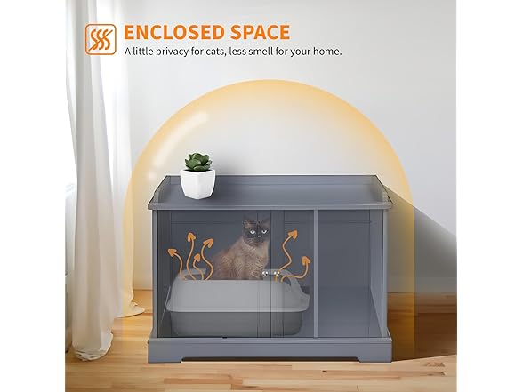 Cat Litter Box Enclosure Furniture