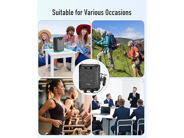 SHIDU 30W Voice Amplifier W/ Headset