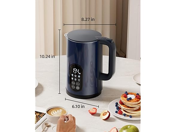 1.7L Blue Electric Kettle