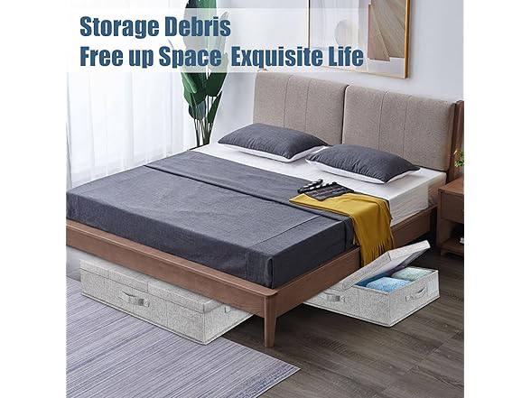 Supowin Underbed Storage Containers