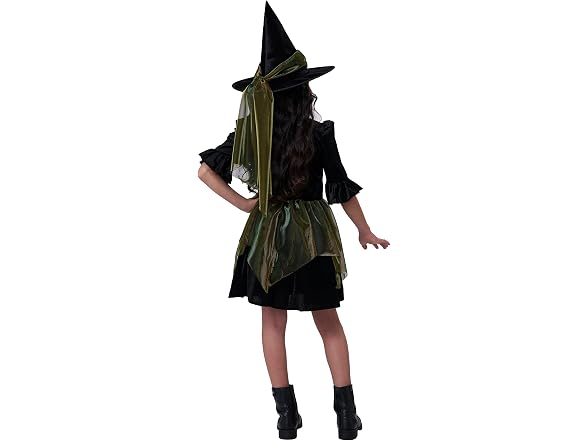 California Costumes, Girls' Emerald City Witch, Size XS