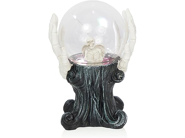Alpine Corporation Halloween Color Changing LED Crystal Ball