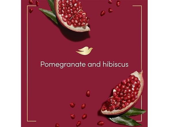 Dove Pomegranate Hibiscus Body Wash 20oz 2 Pack