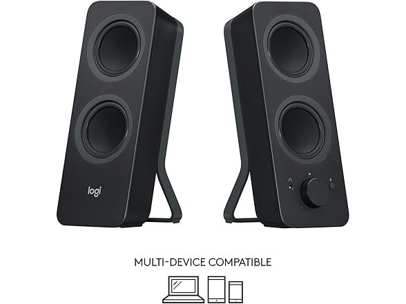 Logitech Z207 2.0 Stereo Computer Speakers